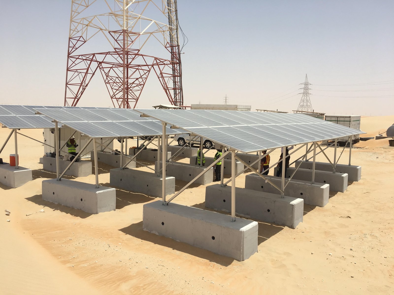 Du Telecom - Solar PV Off-Grid for 20 BTS Sites